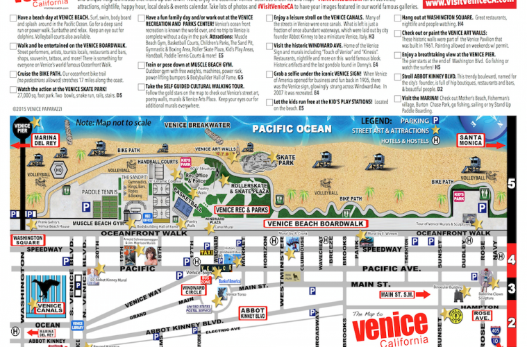 Explore Venice With The Activities Check List Map Explore Venice With The Activities Check List Map