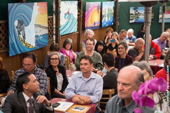 Venice Japanese American Memorial Marker Fundraiser at Hama Sushi. www.venicejamm.org. Photo by www.VenicePaparazzi.com