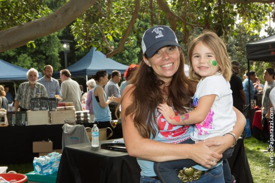 LAX Chamber President Christina Davis and daughter 