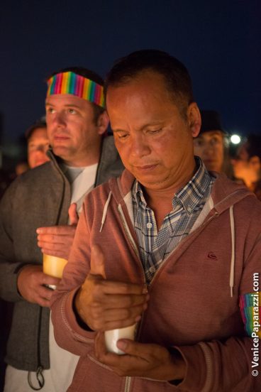 06.13.16 Orlando Strong Candlelight Vigil in Venice, California. #OrlandoStrong #VenicePride #LAPride Photo by Venice Paparazzi. www.VenicePaparazzi.com