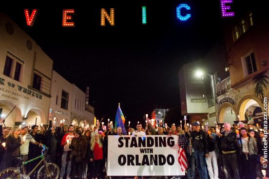 06.13.16 Orlando Strong Candlelight Vigil in Venice, California. #OrlandoStrong #VenicePride #LAPride Photo by Venice Paparazzi. www.VenicePaparazzi.com