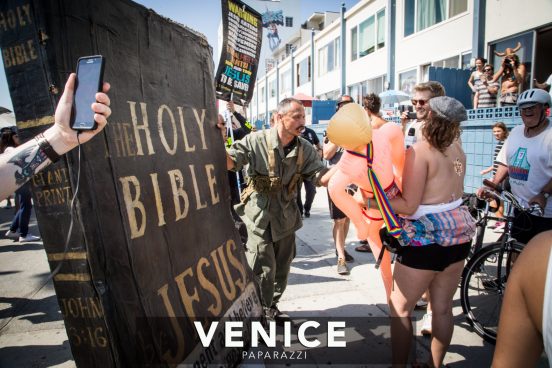 Go Topless Venice Beach. Photo by www.VenicePaparazzi.com