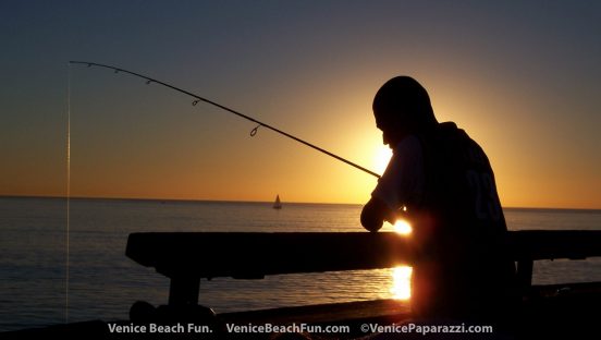 Venice Beach Sunset. Venice, California Photo by www.VenicePaparazzi.com
