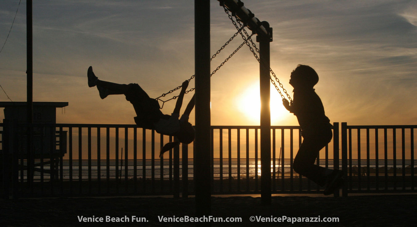 Venice Beach Sunset. Venice, California Photo by www.VenicePaparazzi.com