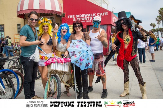 2017 Venice Beach Neptune Festival. Photo sponsored by The Sidewalk Cafe. Photo by VenicePaparazzi.com. #VeniceBeachFun