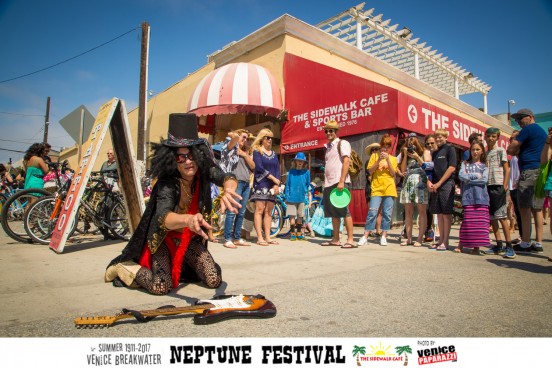 2017 Venice Beach Neptune Festival. Photo sponsored by The Sidewalk Cafe. Photo by VenicePaparazzi.com. #VeniceBeachFun